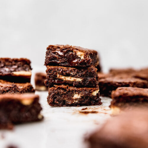 Brownies Triples de Chocolate