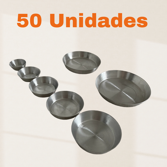 Pack 50 unidades Molde Mini Tartaleta coctel tartaleta individual