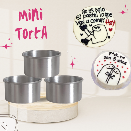 Mini Torta Moldes Reposteria y Pasteleria