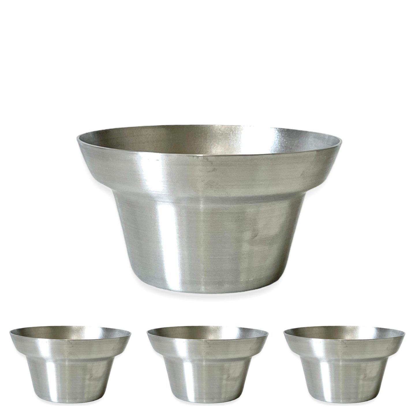 PACK 24 unidades Molde Muffins queque individual muffin aluminio