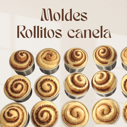 Molde Rollos de canela cinnamon rolls