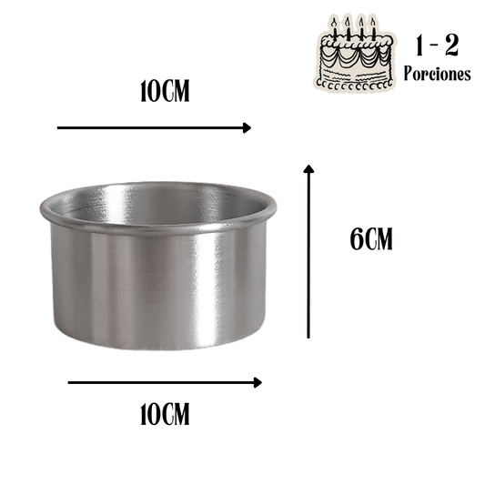 PACK 10 un Mini Torta Moldes Reposteria y Pasteleria