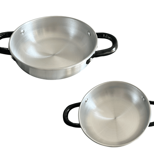 Pailas aluminio pailitas huevo